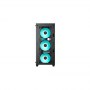 Deepcool | Fits up to size "" | MID TOWER CASE (with four LED fans of Marrs Green) | CC560 | Side window | Black | Mid-Tower | - 6